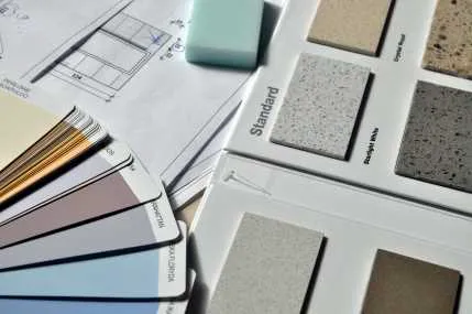 Color schemes for  curtain blinds
