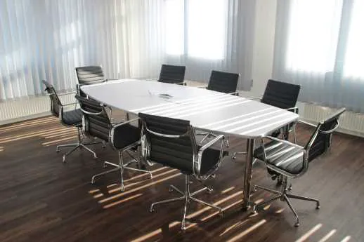 Board room setup
